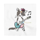 ビューン ワークスのミケ猫　フーニャ　ギタリスト バンダナ