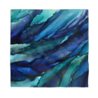 Artirie art studio のBlue wave  Bandana