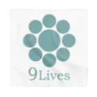 9Lives official goods shopの9lives 九曜シリーズ バンダナ