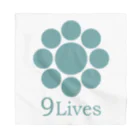 9Lives official goods shopの9lives 九曜シリーズ Bandana