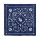 ノルディックライトシューズのバンダナNAVY Bandana