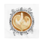 Prism coffee beanの【Lady's sweet coffee】ラテアート エレガンスリーフ / With accessories Bandana