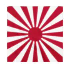 日乃丸本舗のRising sun flag バンダナ