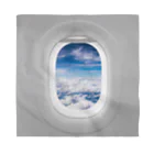Teatime ティータイムのjet streamジェットストリーム 飛行機の窓から バンダナ