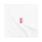 そらもようのイニシャルK ピンクうさぎ 後ろ姿🐰 Bandana