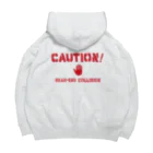 alt_203のCAUTION Big Hoodie