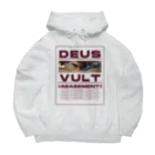 VAPORの#01 DEUS_VULT ビッグシルエットパーカー