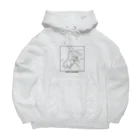 YamamoriMeidoの寝ているトイプードル Big Hoodie