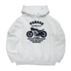 キッズモード某の武骨なバイクデザイン Big Hoodie