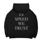 MckoysevenのIn Speed We Trust (BK) Big Hoodie