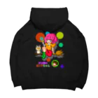 Siderunの館 B2の【バックプリント】おてんば魔女のポメラちゃん Big Hoodie