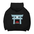 HI-IZURUのちょこっといずる丸ｄｅ後ろがＫＯ－ＧＯ－ＳＨＩ－ Big Hoodie