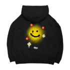 Bad Time,Don't Continueのsmiley spray ビッグシルエットパーカー