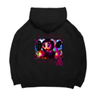 ミンチ肉shopの妬んでる女の子 Big Hoodie