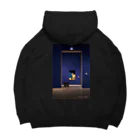 many to qualityのart gallery Big Hoodie