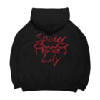 Spider  Lilyの目元　赤い羊 ビッグシルエットパーカー