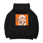 もりぐち🍃の花(オレンジ) Big Hoodie