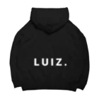 LUIZ.のLUIZ.  logo foodie ビッグシルエットパーカー