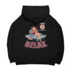 nidan-illustrationの"RELAX" ビッグシルエットパーカー