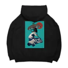 ブロッコリSPの富嶽三十六景スカート🌊🌊🌊 Big Hoodie