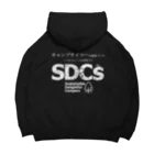 Too fool campers Shop!のSDCsキャンペーン キャンプサイコーおじさんコラボ(白文字) ビッグシルエットパーカー