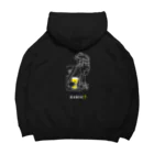 ビールとアート TM-3 Designの名画 × BEER（写楽）白線画 Big Hoodie