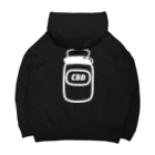 CBDのCBD パーカー ビッグシルエットパーカー