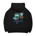 Siderunの館 B2の【バックプリント】 フラン犬とフランケン Big Hoodie