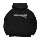 SOULBLAMEのMIXED LOGO PK IN BLACK ビッグシルエットパーカー