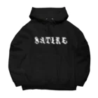 satireの999 hoodie  ビッグシルエットパーカー