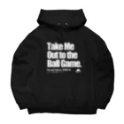 BASEBALL LOVERS CLOTHINGの「コロナにぼくらは倒せない」白文字Ver. Big Hoodie