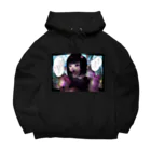 ミンチ肉shopの妬んでる女の子 Big Hoodie