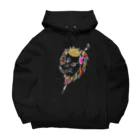 hinadesignのノリノリライオンくん Big Hoodie