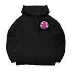 浪花のジュリー鈍行丸まぁくんの部屋の春限定2021年桜バージョン Big Hoodie