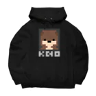 かわうそのカワウソが見てる 大 Big Hoodie