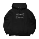 TENNIS SCHOOLのTENNIS SCHOOLシリーズ ビッグシルエットパーカー