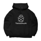 MrKShirtsのTentoumushi (てんとう虫) 白デザイン Big Hoodie