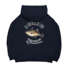 猫と釣り人のUMAZURAHAGI_EB_1CW Big Hoodie