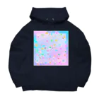 レイママショップのサクラニャンハンカチ Big Hoodie