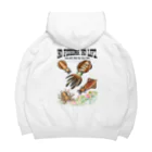 猫と釣り人のFISHING_S8C Big Hoodie