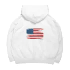 みーぬのUSAロゴフーディー Big Hoodie