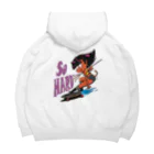 nidan-illustrationの“So HARD” Big Hoodie