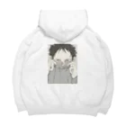 もりぐち🍃の🦨｢裏面｣ Big Hoodie