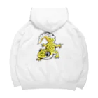 もむのふの爬虫類グッズやさんのレオパちゃんバックプリント Big Hoodie