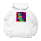 YOUJIN -ART GALLERY-のWicked Face Big Hoodie