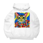 miehayashi1984のファンキーcat Big Hoodie