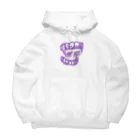 Vamp ModeのLogo(PURPLE) Back print Big Hoodie|Ken Carson ビッグシルエットパーカー