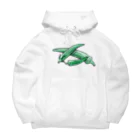 サルハ亭の家庭菜園シリーズ　おくら Big Hoodie