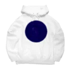 SAIWAI DESIGN STOREのone blue hole Big Hoodie