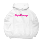 Liquid Courage officialのLiquid Courage ロゴフーディー(ビッグシルエット) Big Hoodie